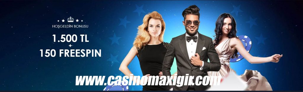 CasinoMaxi İlk Üyelik Bonusu